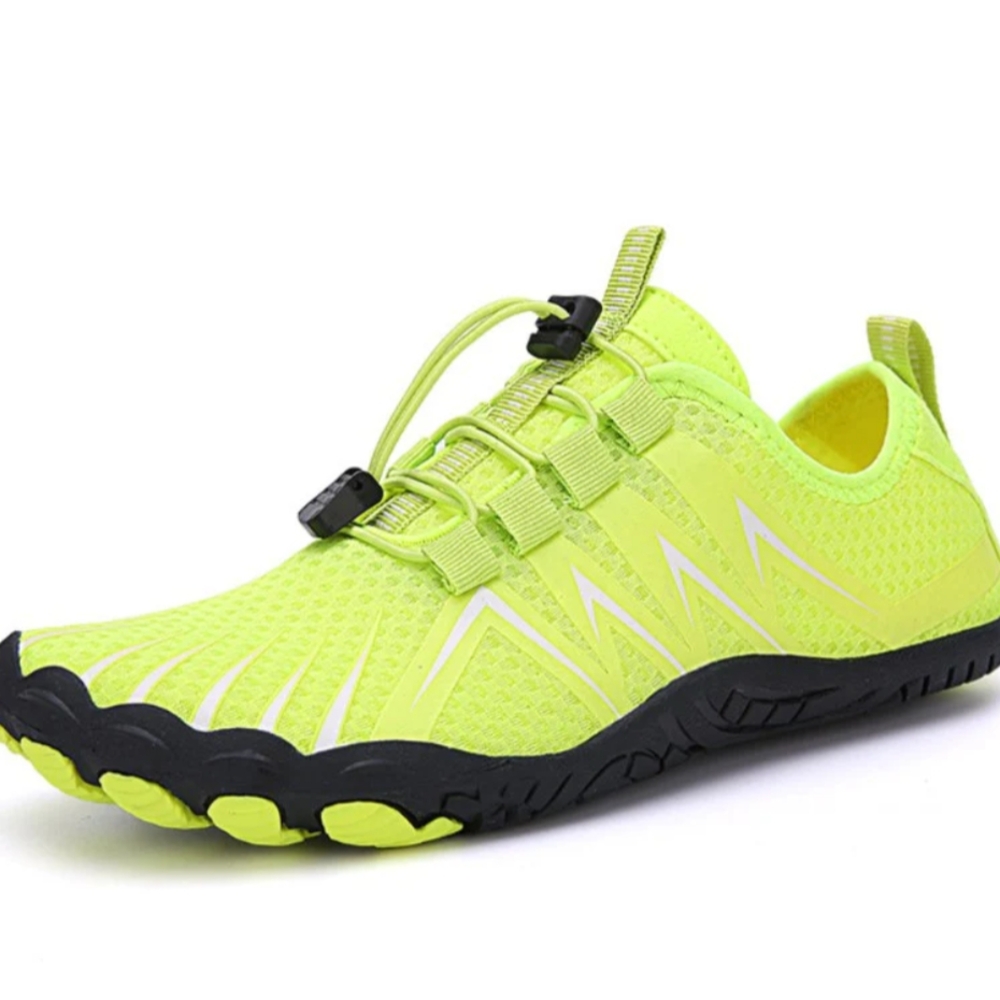 Women's Neon Yellow Athletic Sneakers